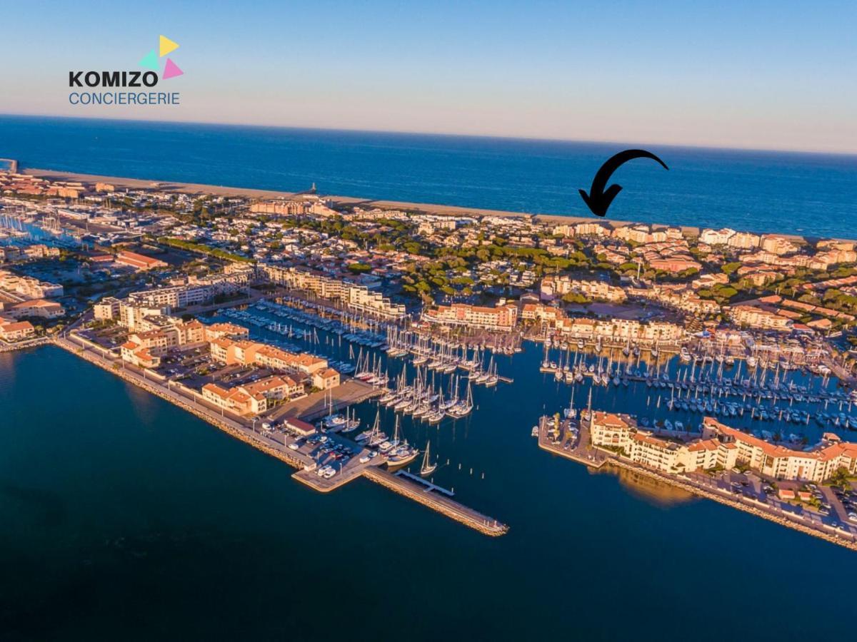 Charmant duplex face à la mer Leucate Exterior foto